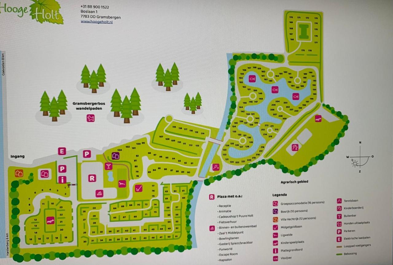 Vijverzicht 218 Met Whirlpool Gramsbergen Exterior foto